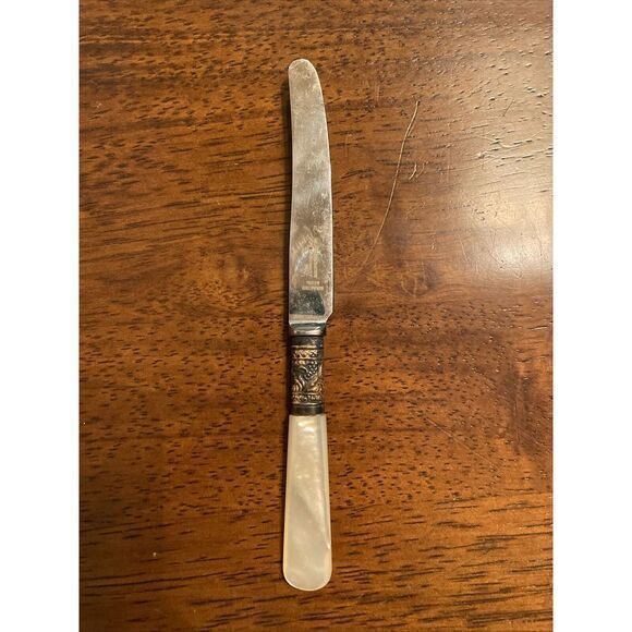 J Sanderson Son Pearl Handled ‎ Knife 6" - Picture 1 of 6